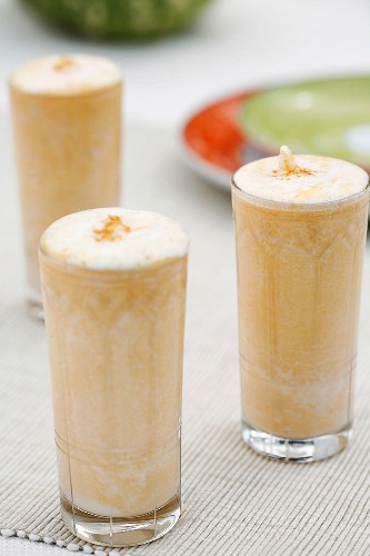 Pumpkin milkshakes