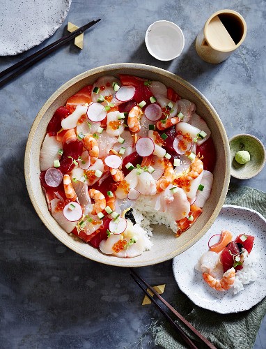 Chirashi Sushi (Japan)