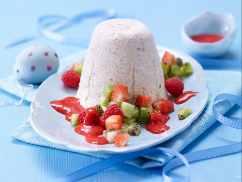 Russian-style quark dessert for Easter