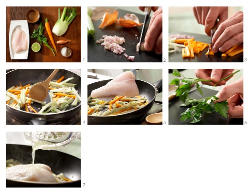 How to prepare steamed fillet of fish