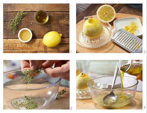 How to prepare thyme & honey marinade