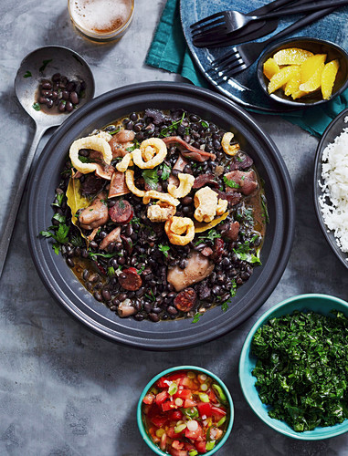 Feijoada (Schwarzer Bohneneintopf, Brasilien)