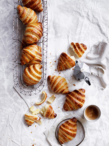 Classic croissants