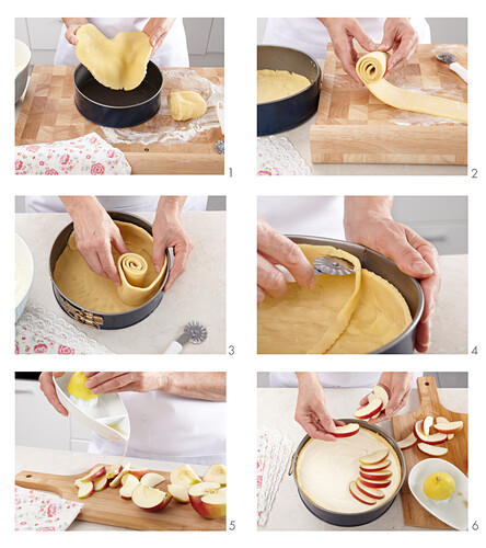 Apple cake - step by step