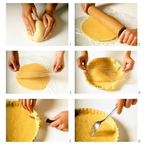 Making a pastry case