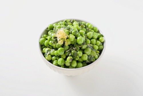Green peas with mint