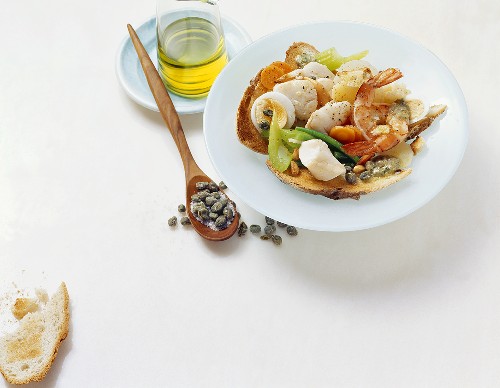 Piccolo cappon magro (fish & vegetable salad), Liguria, Italy