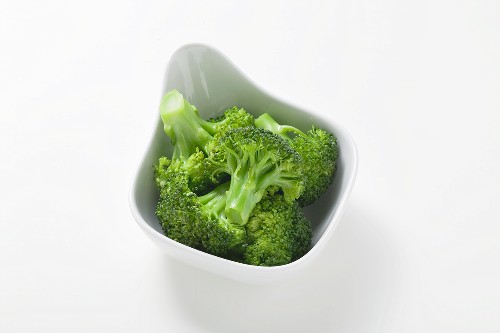 Steamed broccoli