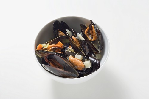 Mussels in white wine