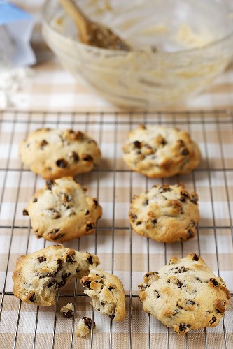 Rock Cakes (Plätzchen mit Rosinen, England)