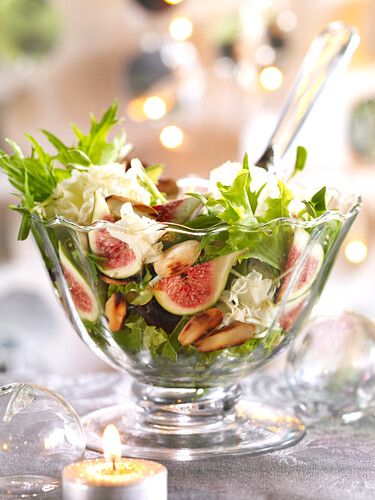 Christmas fig salad