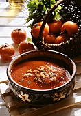 Kalte Tomatensuppe