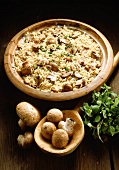 Mushrooms with Risotto