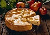 Juicy apple pie