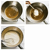 Sauce einkochen (reduzieren)