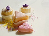 Iced petit fours 