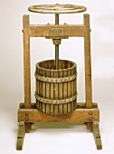 Old wine press of German manufacture