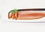 A Fillet of smoked Salmon