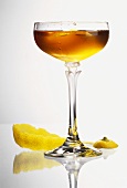 Adonis Cocktail with Sherry & Lemon