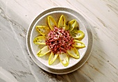 Chicory Salad with Red Beets
