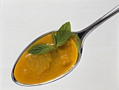 Carrot Cream Soup with Oranges