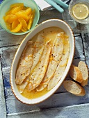 Sole Fillets with Orange Sauce