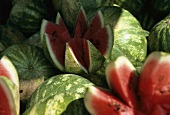 Wassermelonen auf dem Markt