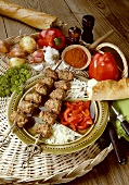 Hearty Ground Meat Skewers