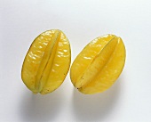 Two Carambolas (Star Fruit)