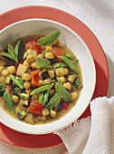 Chick Peas-Vegetable Stew
