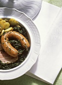 Kale with Sausage Lower Saxony-style