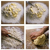 Preparing pie crust