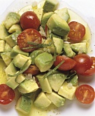 Avocado with Tomatoes