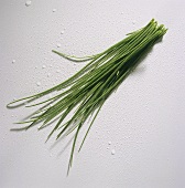 A bunch of fresh chives