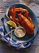 Boiled Lobster with Mayonnaise