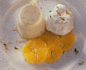 Orange Cream with Pistachio