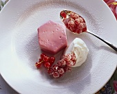 Red Currant Mousse; Currants & Cream