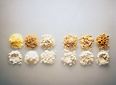 Assorted Types of Grains & Types of Flour