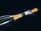 Uncorking a Champagne Bottle