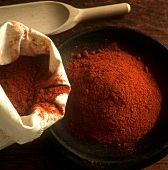 Paprika in a Bag and in a Bowl