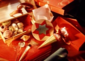 Christmas Craft Materials to Make Gift Packaging