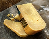 A piece of aged Gouda (Keurmeester from Holland)