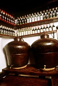 Old "alambicchi" in Nardini's Grappa Bar, Bassano, Veneto