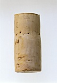 A wine cork without a stamp
