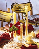 Noodle Bouquets as Table Decorations