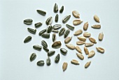 Sunflower Seeds with and without Shells