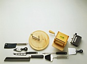 Assorted Tools For Cutting Cheese
