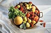 Assorted Fruit in a Pot