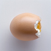 One Soft Boiled Egg with the Top Removed