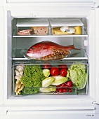 Looking in to a Refrigerator; Ingredients